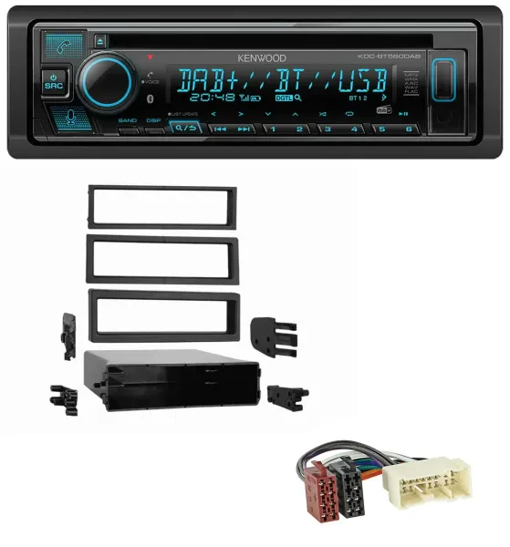 Kenwood Bluetooth DAB CD MP3 USB Autoradio für Nissan Xterra (2000-2004)
