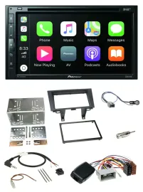 Pioneer DVD 2DIN Lenkrad DAB Bluetooth USB Autoradio für Honda CRV 2006-2012
