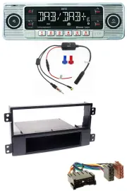 Автомагнитола для Hyundai Sonata NF (2002–2005) Dietz DAB, USB, MP3, Bluetooth, чёрная