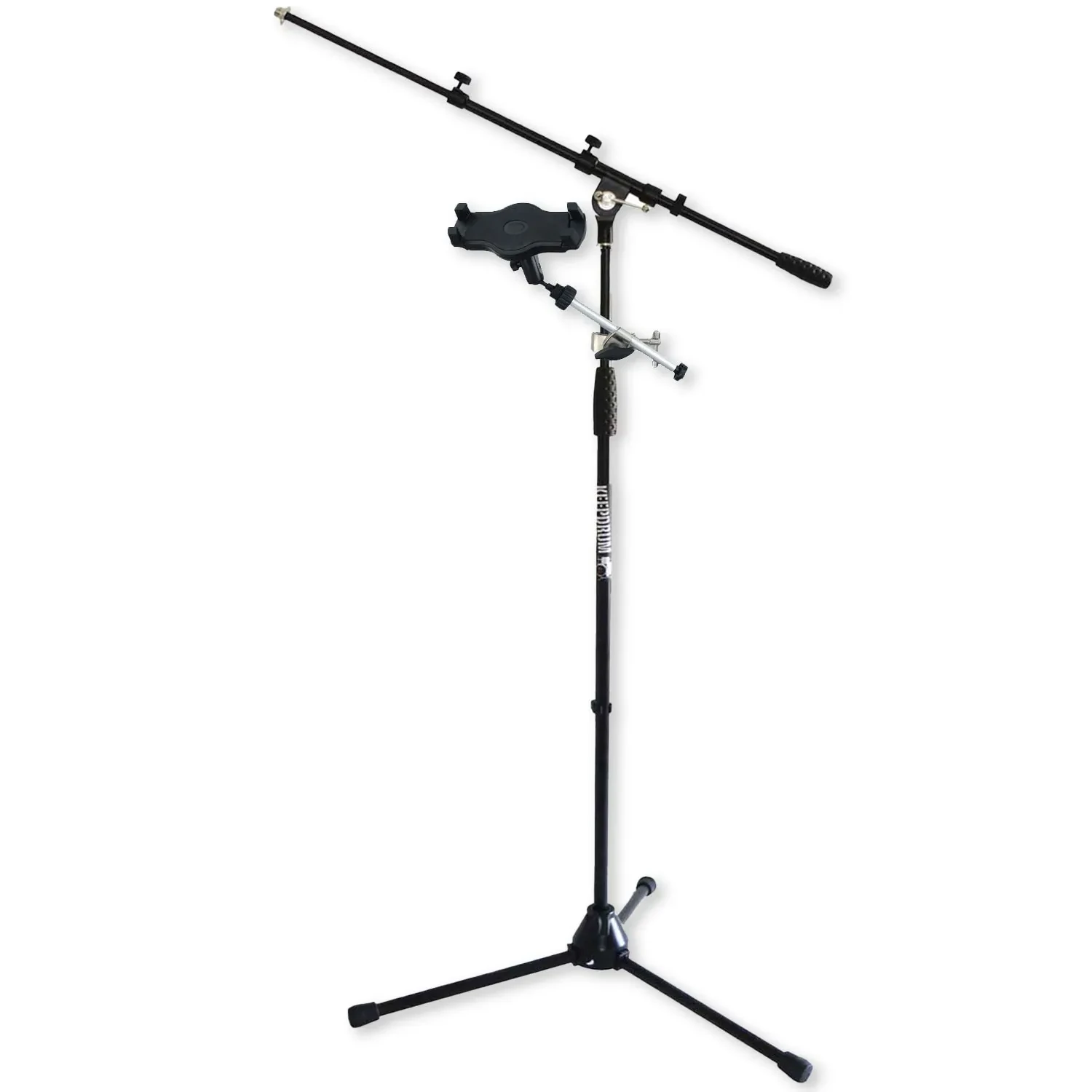 Микрофонная стойка keepdrum MS106 с держателем для смартфона и планшета