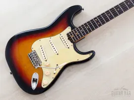 1963 Fender Stratocaster Korina Pre-CBS Vintage Guitar Sunburst w/ Case