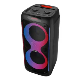 FUMIKO HOUSE Портативная колонка подсветка микрофон и пульт черная