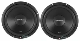 2) Rockford Fosgate PRIME R2D4-12 500W 12" Dual Car Subwoofer Bundle Package
