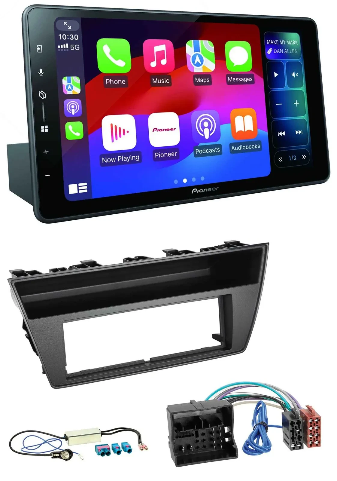 Pioneer Bluetooth DAB MP3 USB Autoradio für Skoda Fabia III (2014-2020)