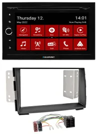 Автомагнитола для Kia Venga (YN, с 2009) Blaupunkt 2 DIN, MP3/DVD, Bluetooth, DAB, USB