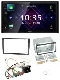 JVC DAB 2DIN MP3 Bluetooth USB Autoradio für Opel Combo C Meriva Corsa C Tigra a