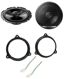 Pioneer 300Watt 2-Wege 16,5cm Lautsprecher für Dacia Lodgy Nissan Juke Micra Not