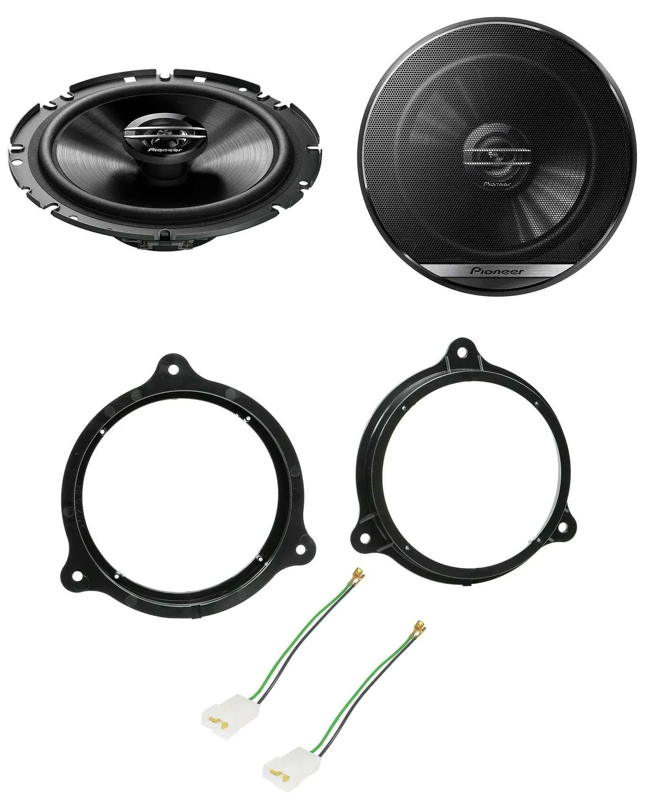 Pioneer 300Watt 2-Wege 16,5cm Lautsprecher für Dacia Lodgy Nissan Juke Micra Not