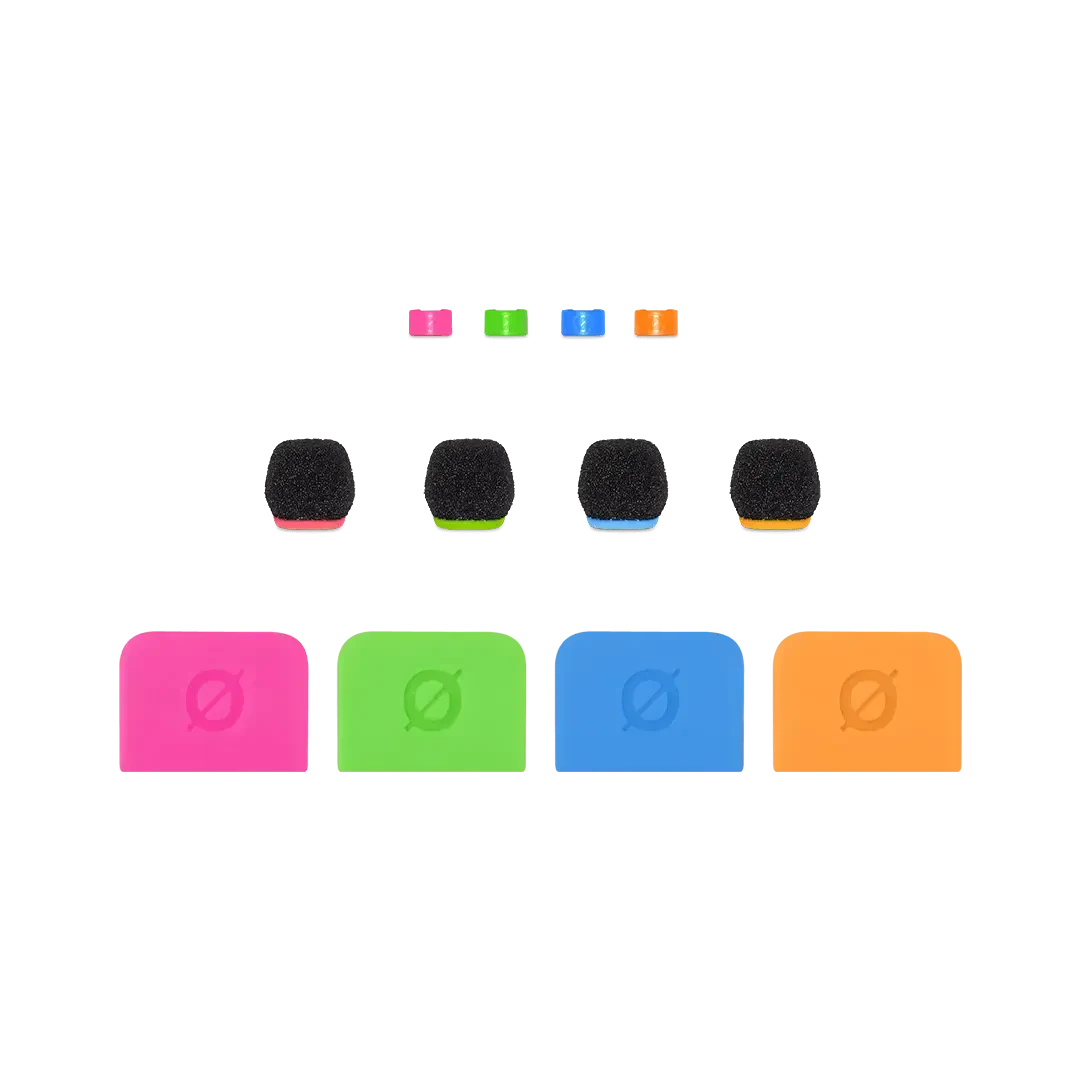 Ветрозащита для микрофона RODE COLORS3 для Lavalier II (набор, цветная идентификация)