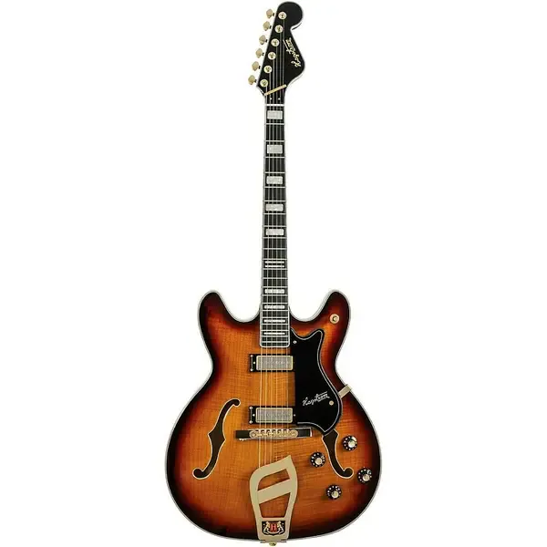 Электрогитара полуакустическая Hagstrom 67 Viking II Limited-Edition Hollowbody Vintage Sunburst