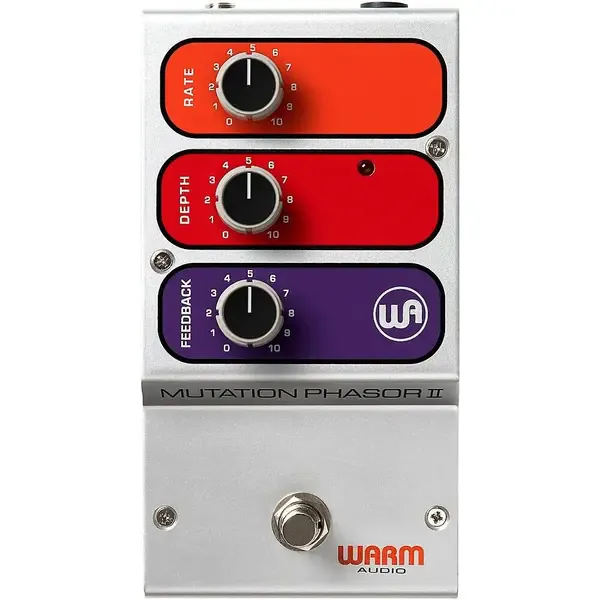 Педаль эффектов для электрогитары Warm Audio Mutation Phasor II Effects Pedal Metal