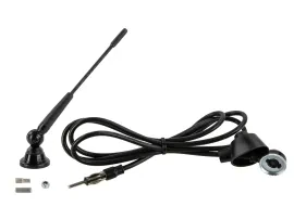 Автомобильная антенна ACV 15200 AM/FM, пассивная, крышевая, наклон 0–180°, длина 14 см, DIN, черная