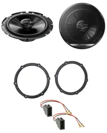 Pioneer 300Watt 2-Wege 16,5cm Lautsprecher für Citroen Peugeot Toyota Fronttür A