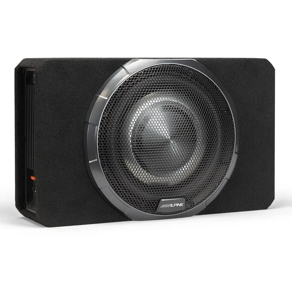 Сабвуфер активный Alpine PWV-SB10 1x10", закрытый корпус