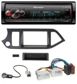 Автомагнитола для Kia Picanto Pioneer Bluetooth, USB, MP3, DAB (с 2011, Start-Stop)