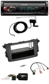 Автомагнитола Pioneer Bluetooth DAB USB для Suzuki Celerio LF (с 2014) с поддержкой управления с руля