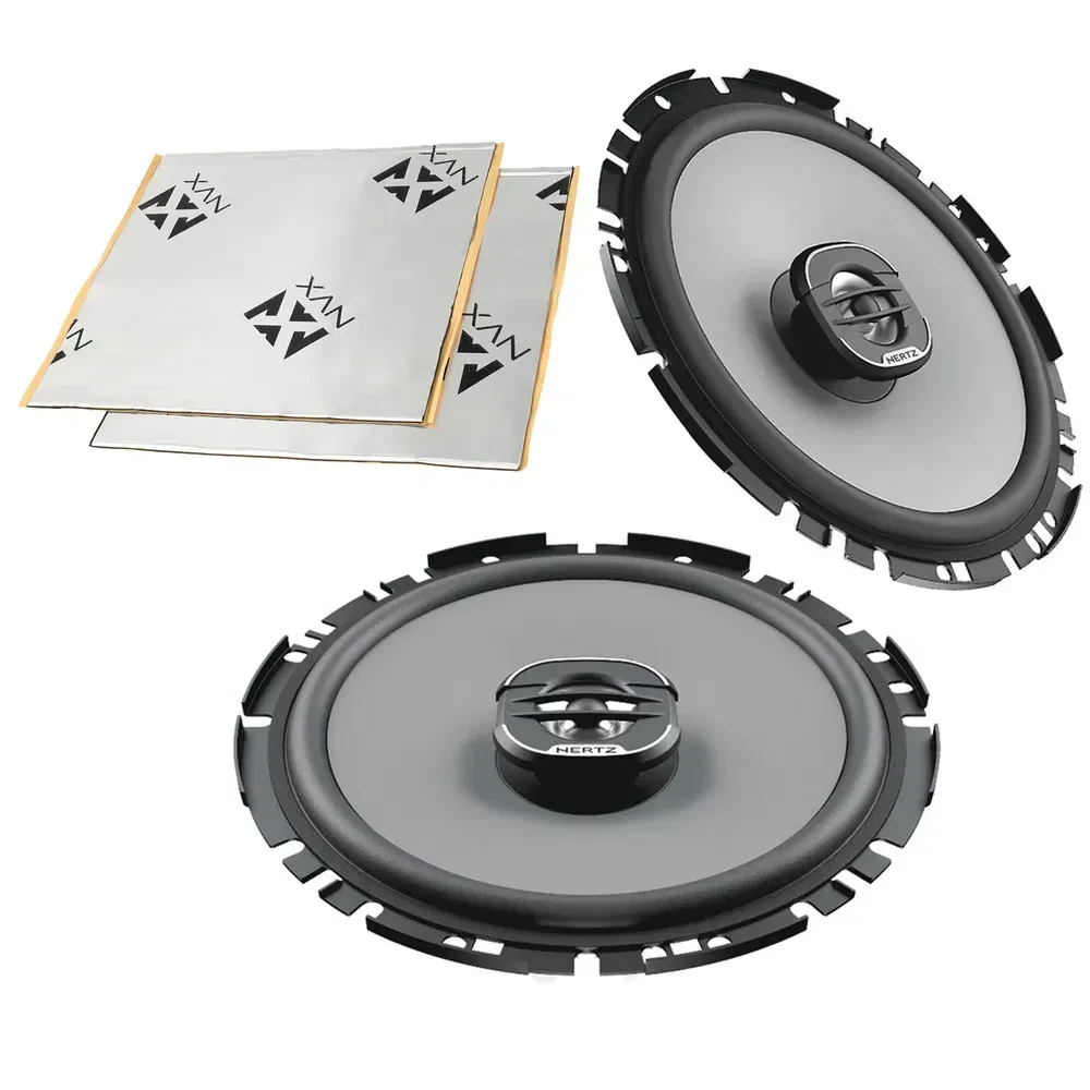 Hertz X 170 100W RMS 6.75” Coaxial Speakers with Sound Damping