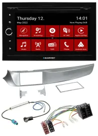 Автомагнитола Blaupunkt 2DIN, MP3/DVD, Bluetooth, DAB, USB для Alfa Giulietta 05/2010-10