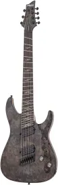 SCHECTER Omen Elite 7 MultiScale CHR E-Gitarre B-W