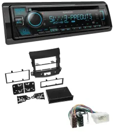 Автомагнитола Kenwood Bluetooth, USB, CD, MP3, DAB для Citroen C-Crosser / Mitsubishi Outlander