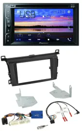 Pioneer Bluetooth 2DIN USB DVD DAB Lenkrad Autoradio für Toyota RAV 4 ab 2013