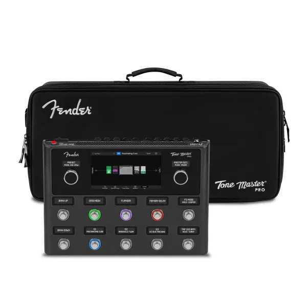Fender Tone Master Pro: All-in-One Guitar Pedalboard with Carry Bag
