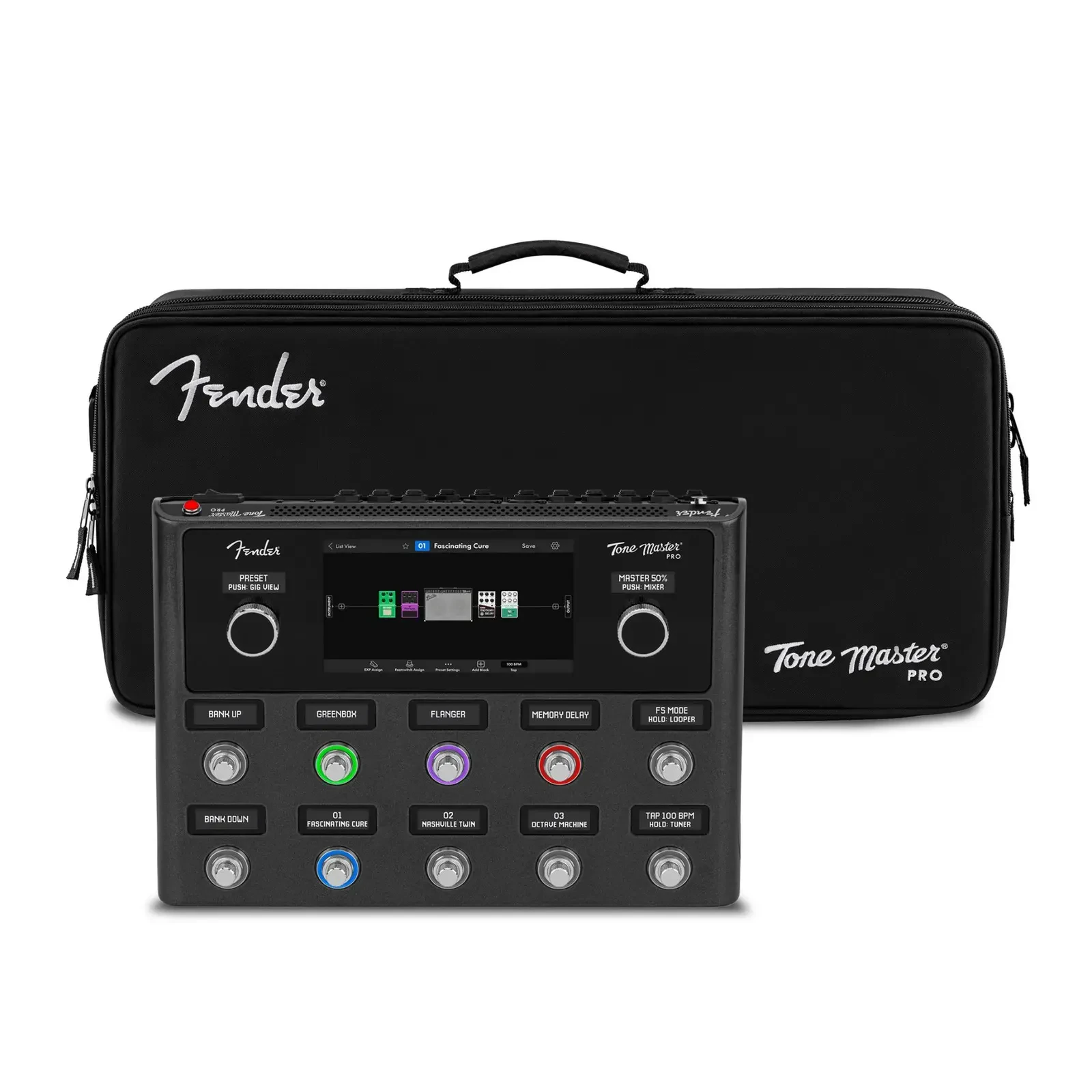 Педалборд для гитары Fender Tone Master Pro с сумкой