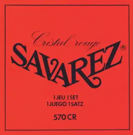 Струны для классической гитары Savarez 570CR 28-42 Cristal Rouge Normal Tension