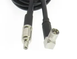 Antennenverlängerung SMB Buchse gewinkelt Stecker 1,5 m LowLoss Dietz 9478