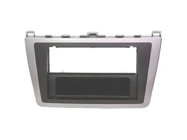 Einbaurahmen DIN Autoradio für Mazda 6 (2008-) silber schwarz