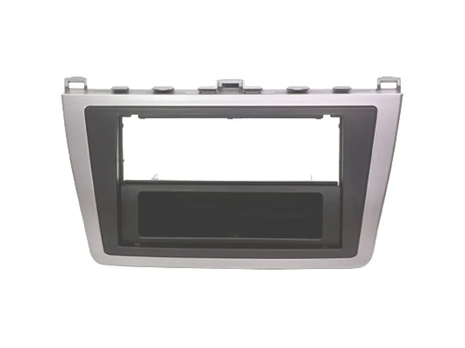 Einbaurahmen DIN Autoradio für Mazda 6 (2008-) silber schwarz