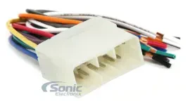Scosche SU03B Aftermarket Car Stereo Wiring Harness for 1993-Up Subaru