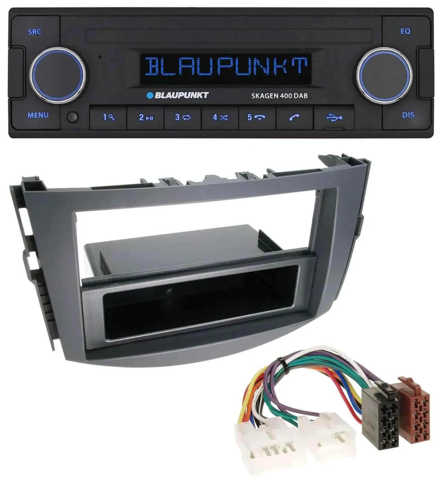 Blaupunkt DAB USB Bluetooth MP3 Autoradio für Toyota RAV-4 (ab 2006)