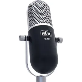 Heil Sound PR77D Deco Series Dynamic Cardioid Microphone with PR40 Element, Blac