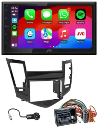 JVC Bluetooth 2DIN MP3 DAB USB Autoradio für Chevrolet Cruze ab 2009