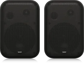 Tannoy VMS 1 пара пассивных мониторов, настенное крепление,PGM 50 Вт/4ом, 5,3”(135мм)НЧ драйвер и 0,5”(13мм). SPL100дБ (макс.) 70Hz-20kHz, чёрный