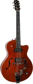 Электрогитара полуакустическая Godin 5th Avenue Uptown Custom Hollowbody Havana Brown