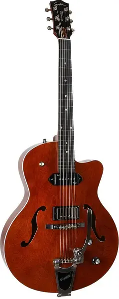 Электрогитара полуакустическая Godin 5th Avenue Uptown Custom Hollowbody Havana Brown