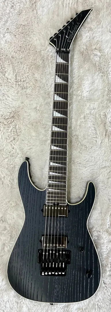 Б/У Электрогитара Jackson Pro Series Jeff Loomis Soloist SL7 7-струнная, эбеновая накладка, Satin Black, с чехлом