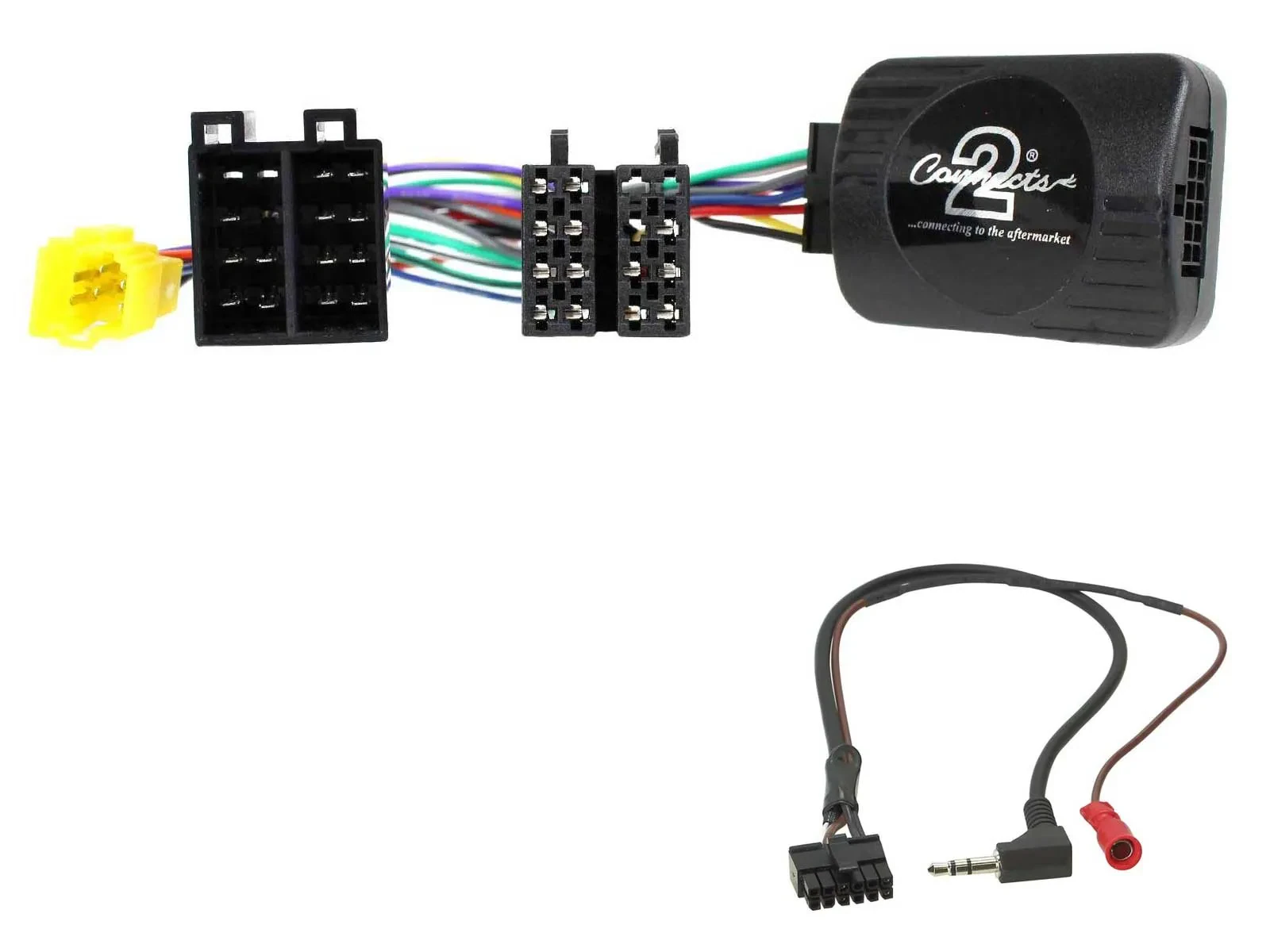 Connects2 Lenkradadapter für Dacia Sandero Duster ohne separates Display JVC 42-