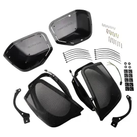Kicker 52HDBX14 Empty 6x9" Saddlebag Speaker Cut-in Lid Kit