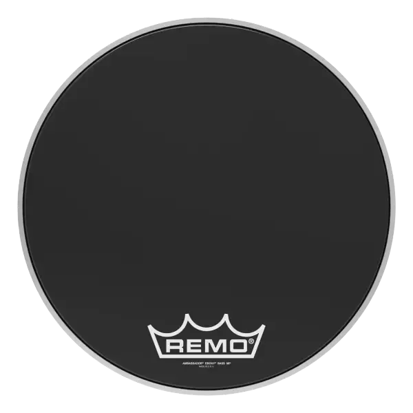Пластик для барабана Remo 18" Ambassador Ebony Crimplock