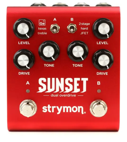 Педаль эффектов для электрогитары Strymon Sunset Dual Overdrive