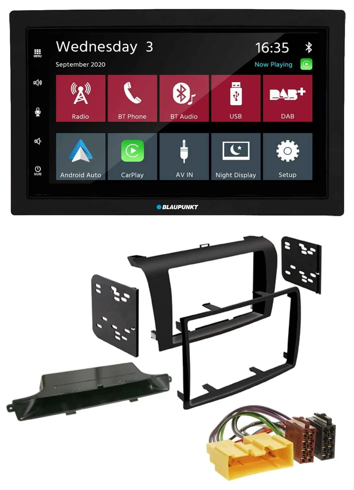 Blaupunkt DAB Bluetooth USB MP3 2DIN Autoradio für Mazda 3 (2003-2009)