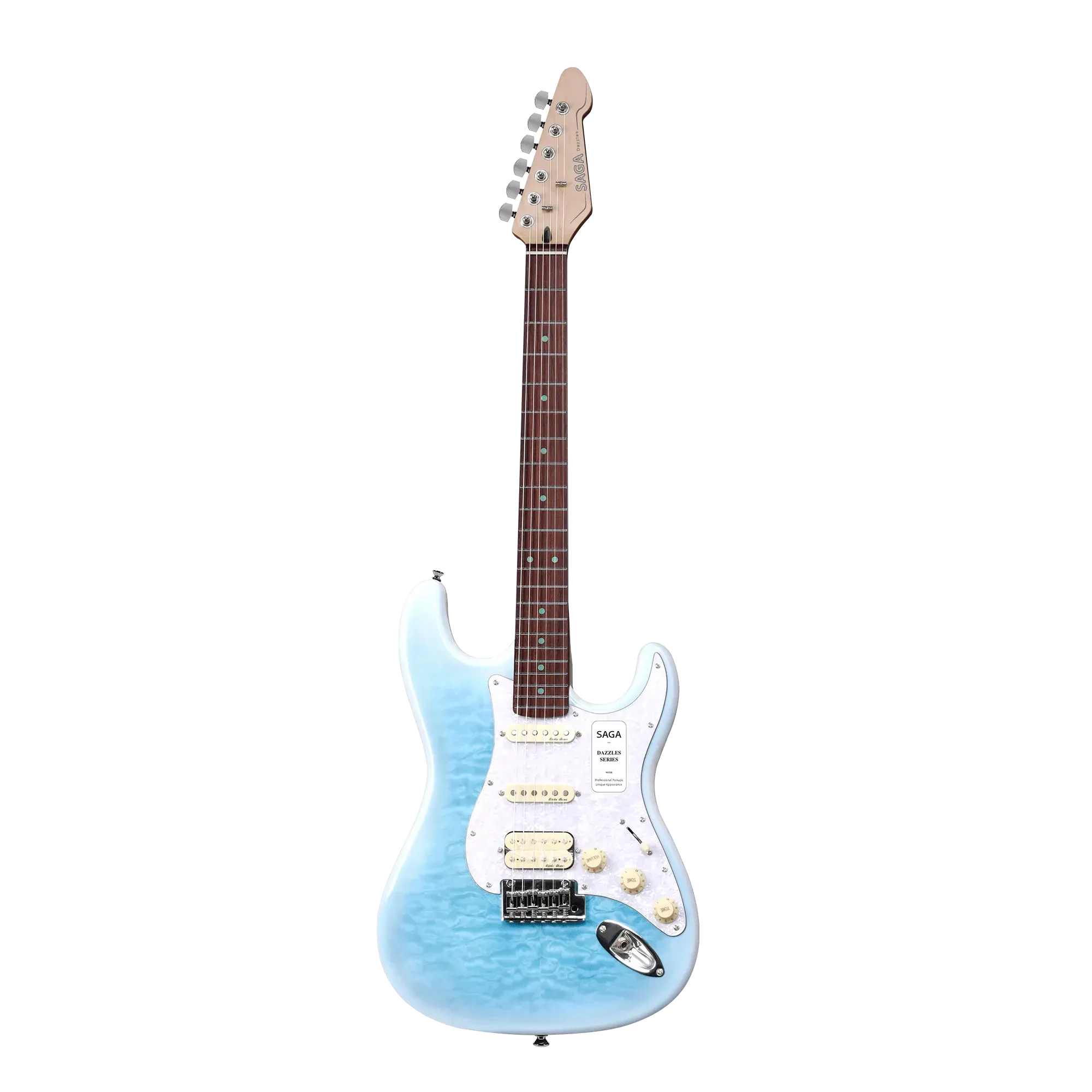 Электрогитара Saga Cosmic Ocean с чехлом