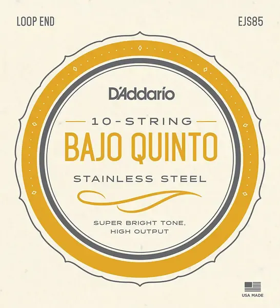 Струны для бахо кинто D'Addario Bajo Quinto EJS85 26-76