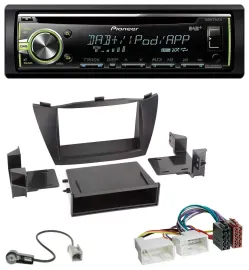 Pioneer DAB USB MP3 AUX CD Autoradio für Hyundai ix35 (LM, 2010-2013)
