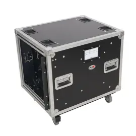 ProX XS-10USLAM20 10U 20" Deep Case with Sliding Doors & Wheels idjnow