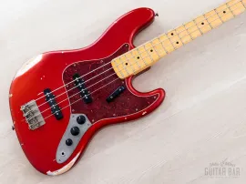 2018 Nash Guitars JB63 Jazz Bass Medium Aging w/ Lollar Pickups, Case, Hangtag