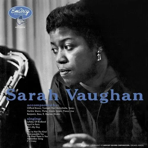 Виниловая пластинка Sarah Vaughan - Sarah Vaughan [New Vinyl LP] 180 Gram